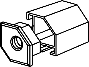 Zaślepka do A6130 / A6036 z gwintem M10