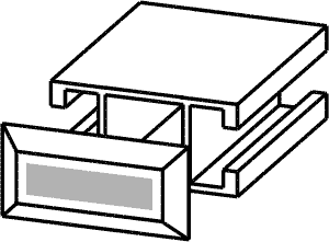 Zaślepka do A4858 /20x40x1,5/