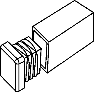 Zaślepka /25x15x1,5/