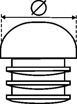 Zaślepka Ø12